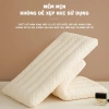 Gối Ngủ Cotton Siêu Mỏng Thấp, Mềm Mại Bảo Vệ Cột Sống - Giá 99k Người Lớn & Trẻ Em