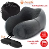 Gối Ngủ Văn Phòng Chữ U Ama02 Memory Foam Bịt Mắt Bịt Tai - Chống Mỏi, 100k