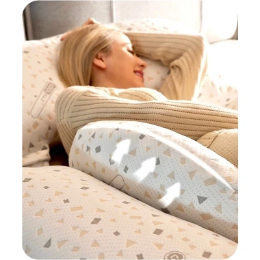 Gối ôm bà bầu cao cấp chữ G vải siêu mát giảm đau lưng, nâng đỡ bụng, ngủ ngon 450.000 VND 4