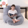 Gối ôm bà bầu chữ U vải nhung hạt nổi 7D massage cao cấp - Giá chỉ 266.000đ 3