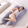 Gối ôm bà bầu chữ U vải nhung hạt nổi 7D massage cao cấp - Giá chỉ 266.000đ 9