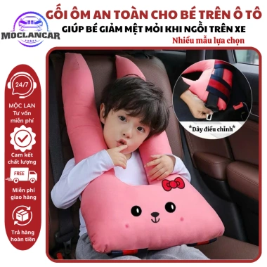 Gối ôm chữ U họa tiết xinh xắn - Gối tựa đầu cho bé trên ô tô, giá 138k