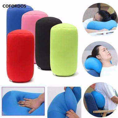Gối ống COFORDOS Microbead Bolster Mini - Gối xương hạt xốp hỗ trợ cổ du lịch, giá 147k