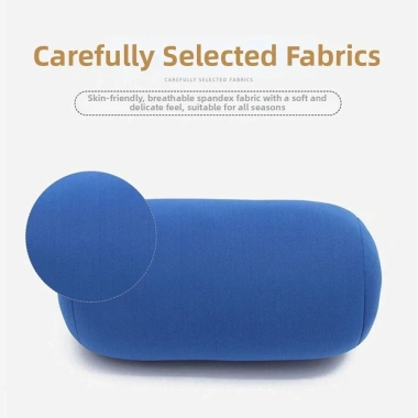 Gối ống COFORDOS Microbead Bolster Mini - Gối xương hạt xốp hỗ trợ cổ du lịch, giá 147k