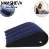 Gối Silicon NAMSHEVA Đệm Xanh Đen – Bơm Hơi, Quà Cặp Đôi, Xi Lanh, Gối Tình Dục