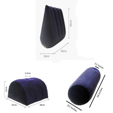 Gối Silicon NAMSHEVA Đệm Xanh Đen – Bơm Hơi, Quà Cặp Đôi, Xi Lanh, Gối Tình Dục 2 Gối Silicon NAMSHEVA Đệm Xanh Đen – Bơm Hơi, Quà Cặp Đôi, Xi Lanh, Gối Tình Dục 2