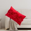 Gối Sofa Hoa Cúc Đỏ Đô 45x45 cm - Phòng Khách & Khách Sạn - KENHOME - 241.000₫ 5