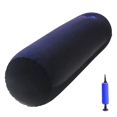 Gối Thắt Lưng Dài PVC Bơm Hơi - Gối Con Lăn Xi Lanh, Bolster Thân Gối Cổ Tử Cung, Giá ưu đãi 142.560₫ 3