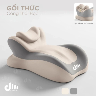 Gối Tình Yêu Memory Foam Dreami - Giãn Xem Điện Thoại, Không Mỏi Cổ, 456.500 VND 2
