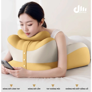 Gối Tình Yêu Memory Foam Dreami - Giãn Xem Điện Thoại, Không Mỏi Cổ, 456.500 VND 5
