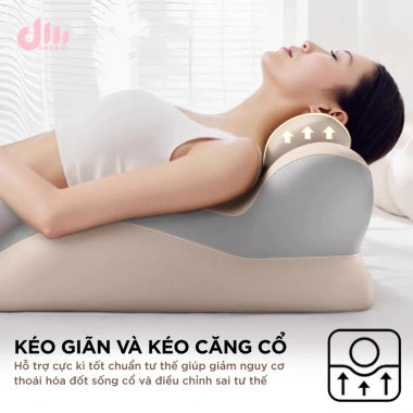 Gối Tình Yêu Memory Foam Dreami - Giãn Xem Điện Thoại, Không Mỏi Cổ, 456.500 VND 6