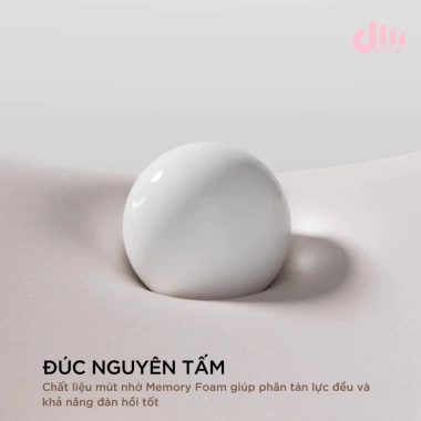 Gối Tình Yêu Memory Foam Dreami - Giãn Xem Điện Thoại, Không Mỏi Cổ, 456.500 VND 8