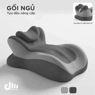 Gối Tình Yêu Memory Foam Dreami - Giãn Xem Điện Thoại, Không Mỏi Cổ, 456.500 VND 9