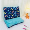 Gối trẻ em 30x50cm HOAILEE1 cotton 100% thấm mồ hôi, nỉ nhung chống trượt, khóa kéo, 70.000₫ 2
