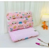 Gối trẻ em 30x50cm HOAILEE1 cotton 100% thấm mồ hôi, nỉ nhung chống trượt, khóa kéo, 70.000₫ 5