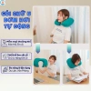 Gối tự động bơm hơi nút bơm tiện lợi, gập gọn nhẹ, mang theo dễ dàng - Giá 39.000đ