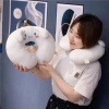 Gối tựa chữ U tiện dụng du lịch, nghỉ trưa, dễ tháo rời, hình dễ thương - 75.000 VND 8