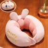 Gối tựa chữ U tiện dụng du lịch, nghỉ trưa, dễ tháo rời, hình dễ thương - 75.000 VND 10