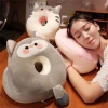 Gối tựa cổ dân văn phòng giảm đau cổ, êm mềm ngủ, gấu bông nhập ngoại 171.000đ 5