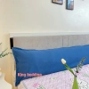 Gối tựa đầu giường đôi màu trơn KT 1m2-1m8 êm dày dặn cao cấp giá 50.000₫ 5