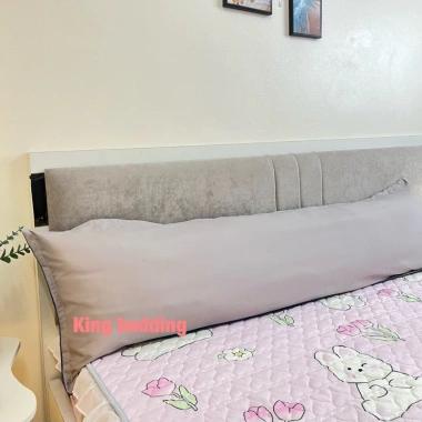 Gối tựa đầu giường đôi màu trơn KT 1m2-1m8 êm dày dặn cao cấp giá 50.000₫ 6