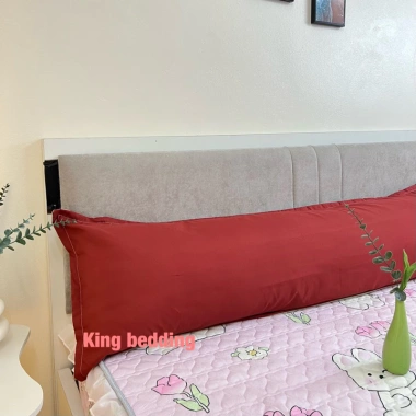 Gối tựa đầu giường đôi màu trơn KT 1m2-1m8 êm dày dặn cao cấp giá 50.000₫ 7