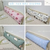 Gối tựa đầu giường gối đôi, gối ôm, có khoá kéo, tách rời chỉ 65.000 VND