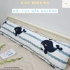 Gối tựa đầu giường gối đôi, gối ôm, có khoá kéo, tách rời chỉ 65.000 VND 4