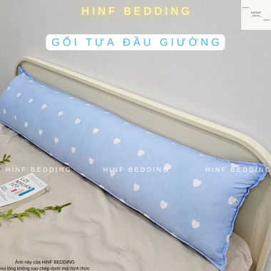 Gối tựa đầu giường gối đôi, gối ôm, có khoá kéo, tách rời chỉ 65.000 VND