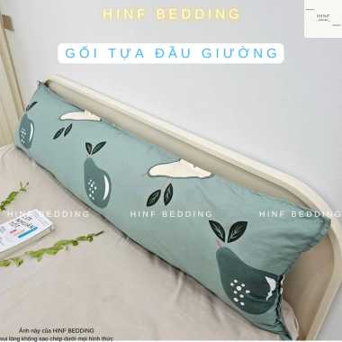 Gối tựa đầu giường gối đôi, gối ôm, có khoá kéo, tách rời chỉ 65.000 VND