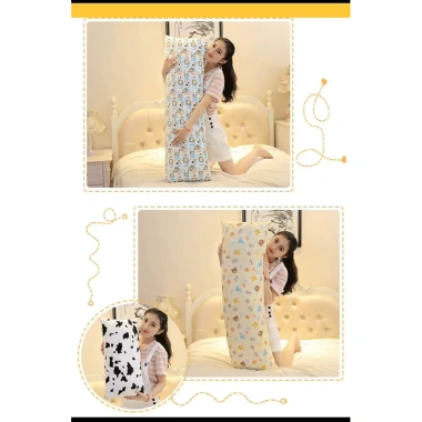 Gối tựa đầu giường gối đôi, gối ôm, có khoá kéo, tách rời chỉ 65.000 VND
