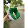 Gối tựa kê cổ chữ U Milo vỏ nhung mềm êm, hỗ trợ cổ, freeship, giá 22.000₫