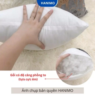 Gối tựa sofa vải gai 45x45cm hiện đại - Trang trí phòng khách, ngủ, văn phòng - HANIMO 34k 7