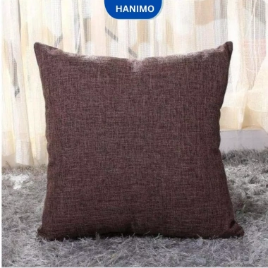 Gối tựa sofa vải gai 45x45cm hiện đại - Trang trí phòng khách, ngủ, văn phòng - HANIMO 34k 10