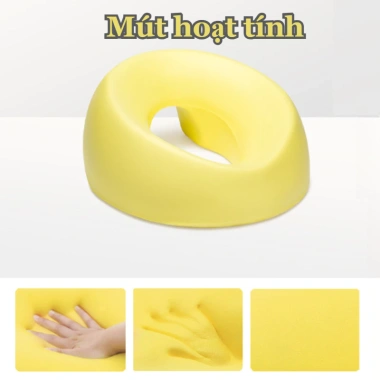 Gối úp mặt công thái học Memory Foam thoáng khí - Massage mặt & cổ toàn diện 3 Gối úp mặt công thái học Memory Foam thoáng khí - Massage mặt & cổ toàn diện 3