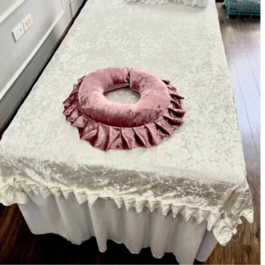 Gối úp mặt spa nhung cao cấp - Giá chỉ 55k, massage thư giãn, chăm sóc da 6