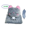 Gối Văn Phòng 3 trong 1 kèm Chăn & Bịt Mắt - Siêu Mềm, Giá Chỉ 89.000đ 2