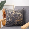 Gối vuông 45x45 lông nhung vân đá cẩm thạch - gối ôm, tựa lưng, chỉ 15.500đ 8