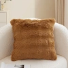 Gối vuông sofa 45x45cm vải lông chồn siêu mềm mịn, đệm êm ái - gối ôm bông gòn, decor văn phòng & quán bar, phong cách hiện đại, giảm giá 24.900₫ 10