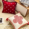Gối Vuông Tựa Lưng Cao Cấp Thêu Đỏ Trang Trí Nhà Cửa Tết - Vỏ Áo Gối Sofa Sang Trọng, Giá Ưu Đãi 295k 6