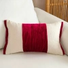 Gối Vuông Tựa Lưng Cao Cấp Thêu Đỏ Trang Trí Nhà Cửa Tết - Vỏ Áo Gối Sofa Sang Trọng, Giá Ưu Đãi 295k 10