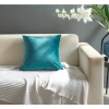 Gối vuông vải nhung 45x45 cm - Tựa sofa, ôm lưng văn phòng, trang trí trà cafe, vỏ có khóa kéo, chỉ 21.500đ 8
