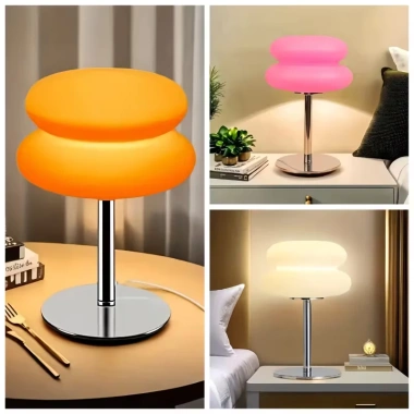 GOLDSTAR Đèn Ngủ Bông 3 Màu Đổi Đèn Đầu Giường – Giá Ưu Đãi 78.000₫