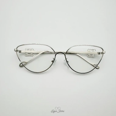 Gọng kính cận mắt mèo nữ hợp kim EYESSTORE DY016 - Giá 30.000 VNĐ, phụ kiện thời trang