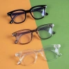 Gọng kính chữ V vuông hai chấm Hàn Quốc unisex thời trang du lịch biển, đa màu, chỉ 16.900đ 4