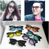 Gọng kính chữ V vuông hai chấm Hàn Quốc unisex thời trang du lịch biển, đa màu, chỉ 16.900đ 6