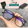 Gọng kính nam nữ cao cấp Hàn Quốc K4, mắt kính mát đổi màu, chống UV và ánh sáng xanh, cận 0° gọng to 6