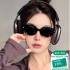 Gọng kính thời trang gấp gọn kim loại - hộp da cao, chống bụi UV, giá 32.000đ 2
