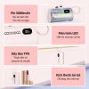Goojodoq Mini Power Bank 5.000mAh Type‑C và Lightning, giao diện kép, màn hình LED, giá 129.000đ 9