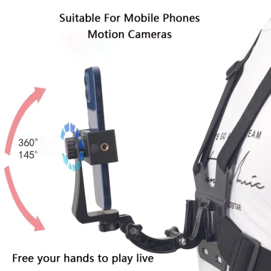 GOPRO Giá Đỡ Cố Định Ngực + Dây Đeo Vai - Quay Hành Trình, Thể Thao, Phim Trực Tiếp, Câu Cá Ngoài Trời - Giá 42.900₫